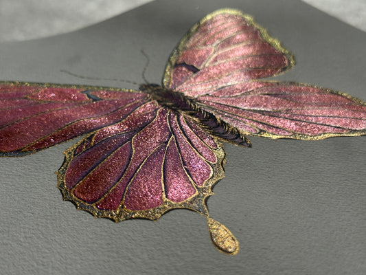 Dazzling Pink Butterfly – Sold