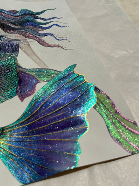 Peacock Mermaid