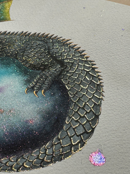 Shimmering Rainbow Dragon