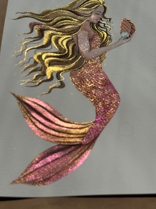 Gilded Rose Mermaid — Sold
