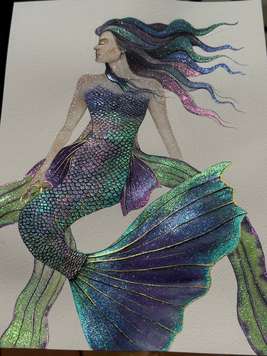 Peacock Mermaid