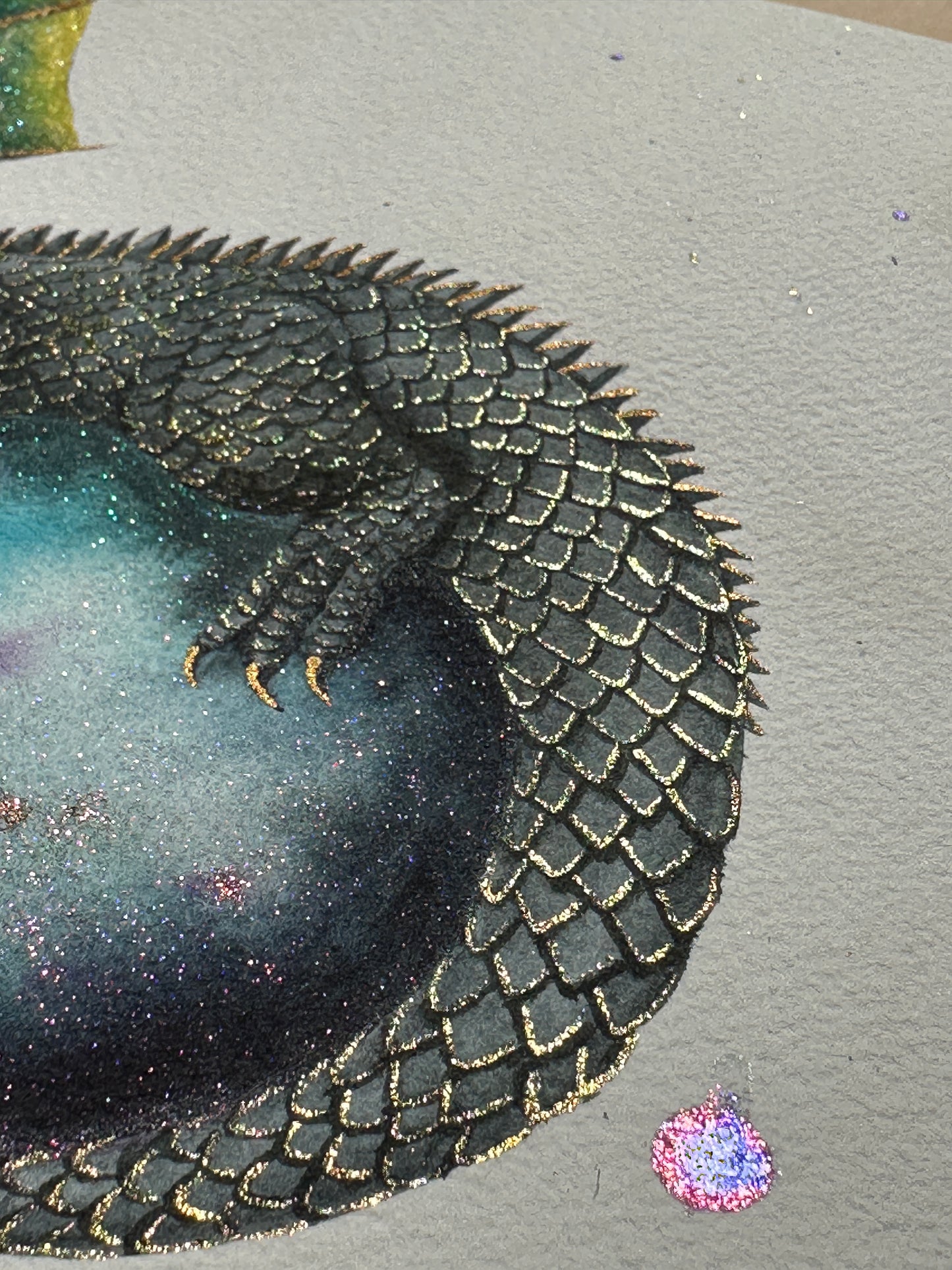 Shimmering Rainbow Dragon