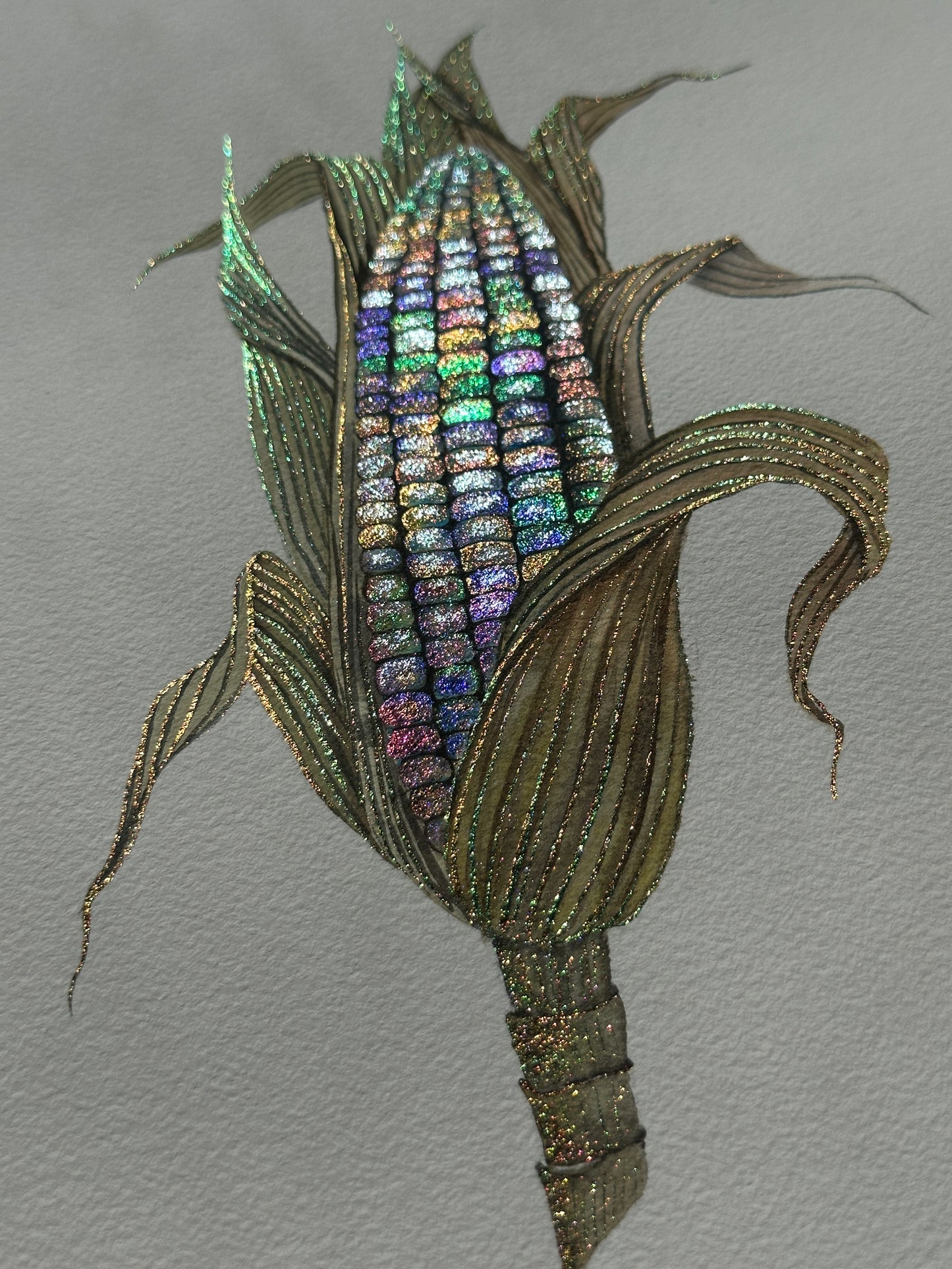 Shimmering Glass Gem Corn