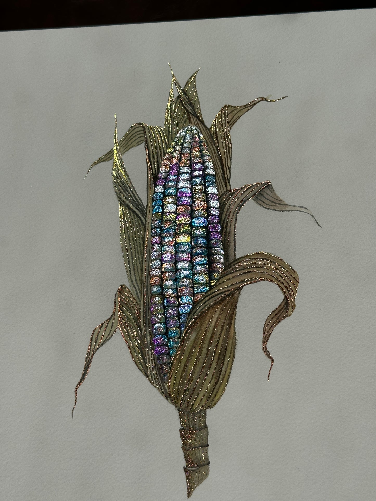 Shimmering Glass Gem Corn