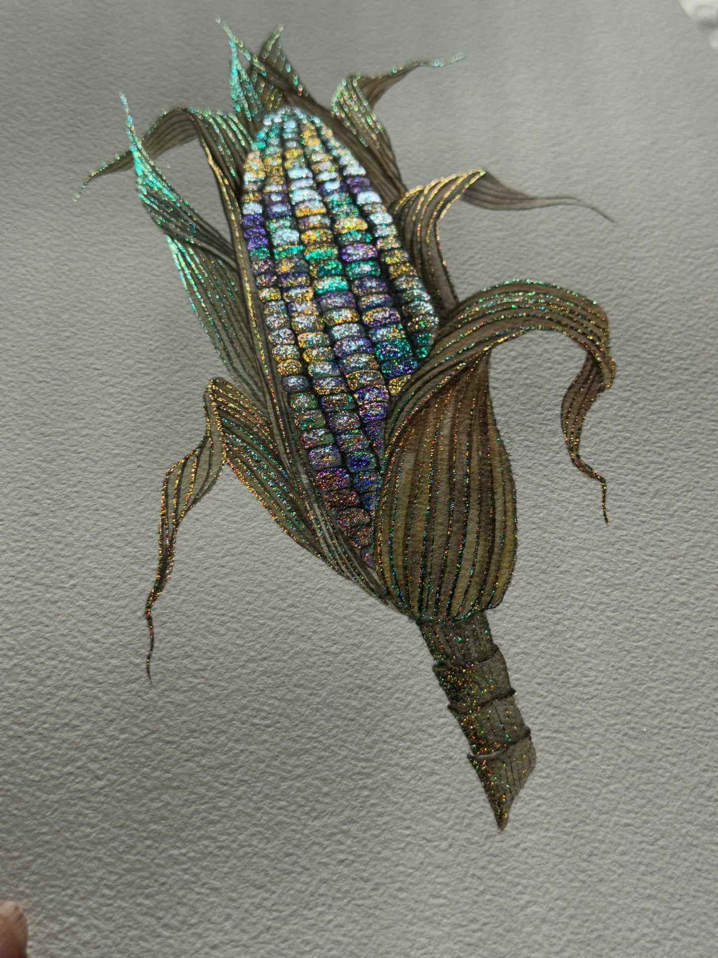 Shimmering Glass Gem Corn