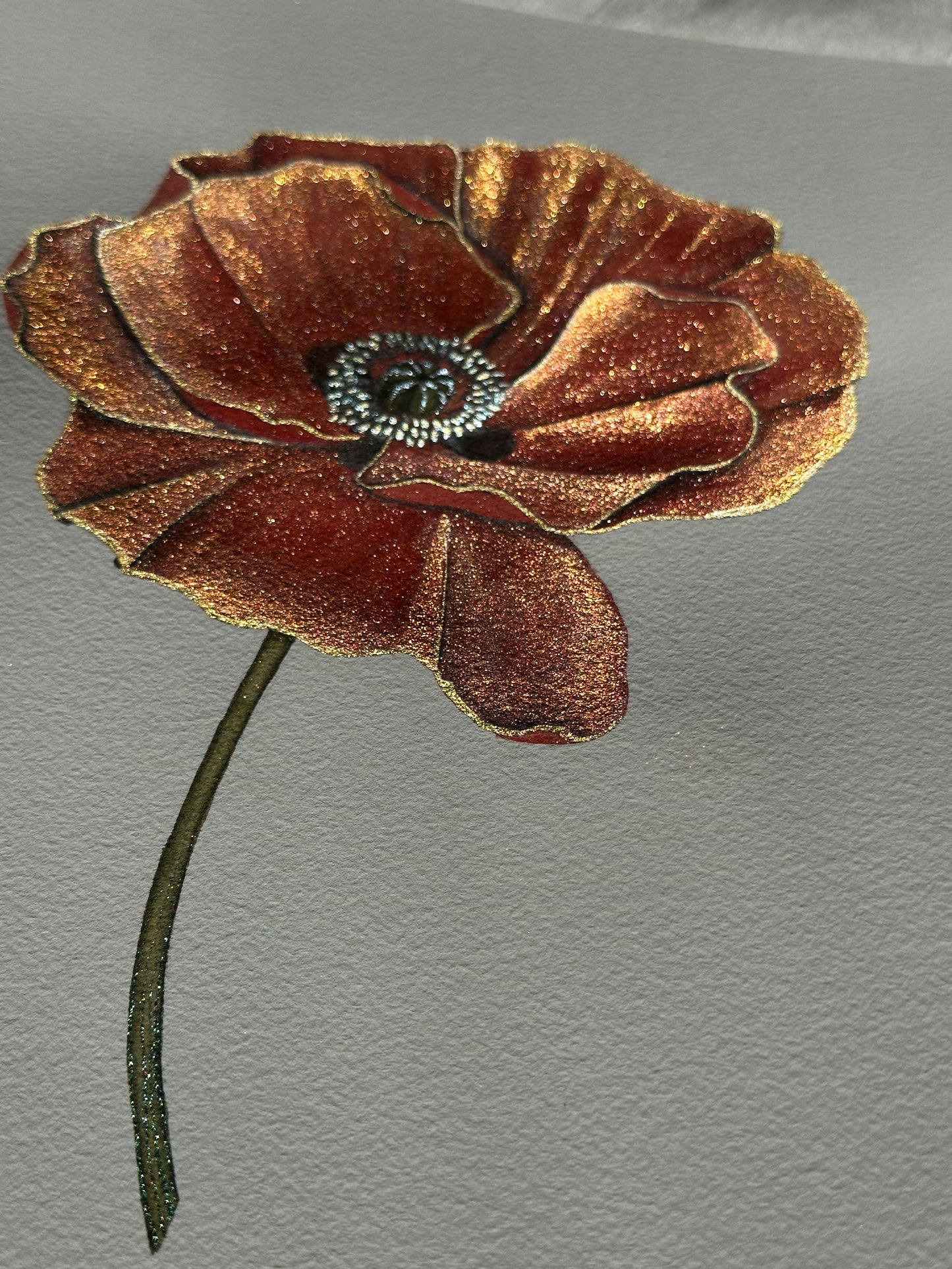 Dazzling Poppy – Sold