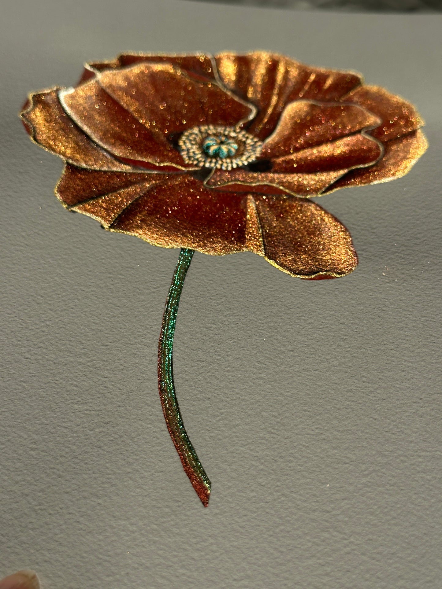 Dazzling Poppy – Sold