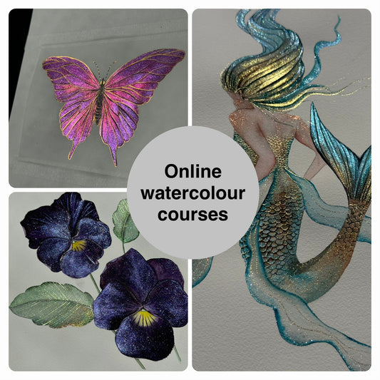 Watercolour and Shimmering Imagination level 1